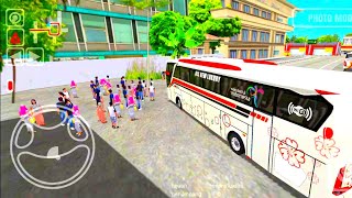 Antar Penumpang Ke Menara Kudus #1 ES Bus Simulator ID Pariwisata - Android GamePlay screenshot 1
