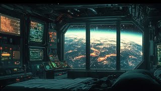 🎵 Lost in the Cosmic Sea | Deep Space Ambient Music with Water Purification Sounds | 4K | 10 hrs
