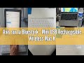 Avis sur la Bluestork - Mini USB Rechargeable Wireless Mac Keyboard - Bluetooth Ipad Keyboard, Long