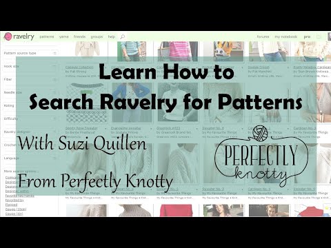 Learn How To Search for Patterns on Ravelry