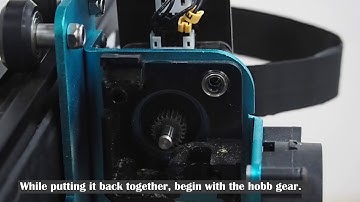 How to disassemble extruder on Sidewinder X1