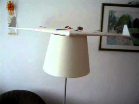 Thrust vectoring RC plane + LED lights