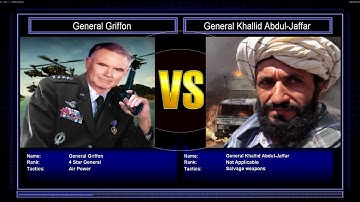 C&C General Zero Hour Reborn Mod General Griffon VS General Khalid Abdul-Jaffar #2