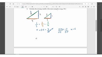 7.3 Similar Polygons