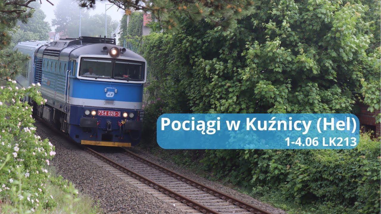 Pociągi w Kuźnicy (Hel)