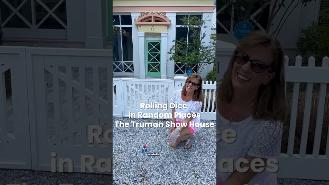 Rolling Dice in Random Places - The Truman Show House 
