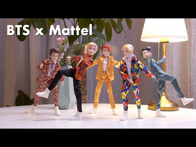 BTS x Mattel Barbie Fashion Dolls Unboxing: RM, V, Jungkook, Jimin