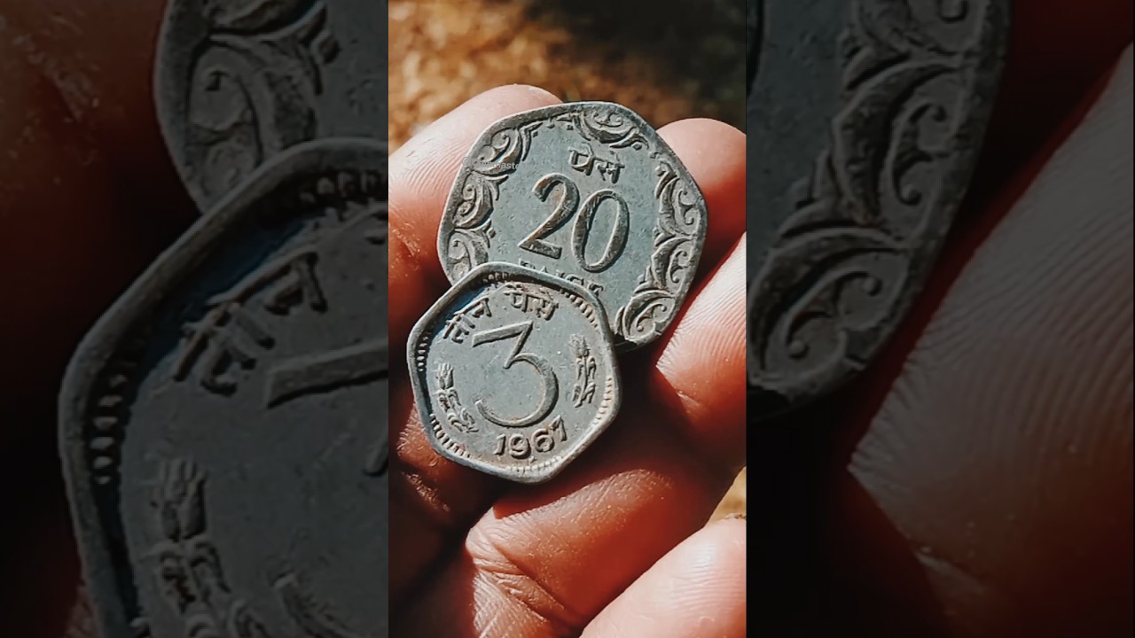 20 Paise & 3 Paise Coin 