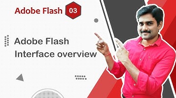 Adobe Flash Interface Overview - Adobe Flash Tutorial 03 🚀