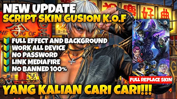 Script Skin Gusion KOF | No Password | No banned