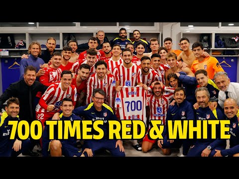 Koke plays his 700th game for Atlético de Madrid