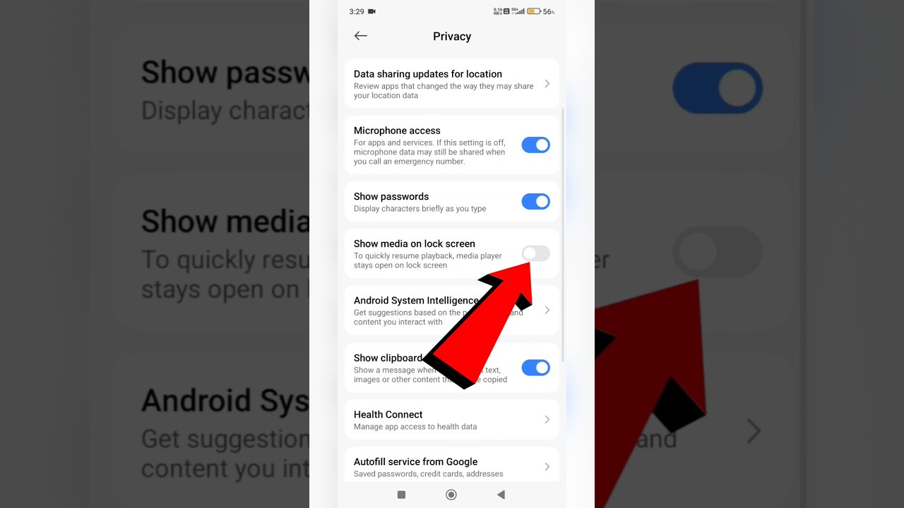 Hide Media On Lock Screen | Disable Media Player On Lock Screen Redmi | 
