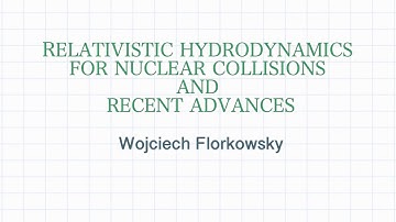 Florkowski: Lecture I