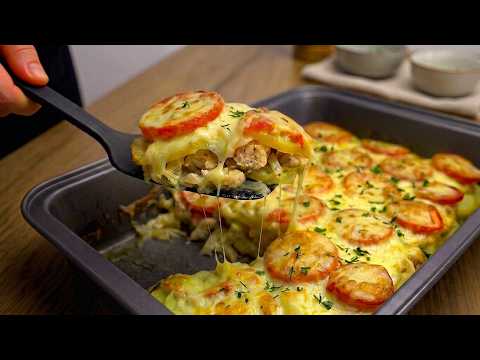 Dieses Hähnchen mit Kartoffeln ist das perfekte Abendessen!