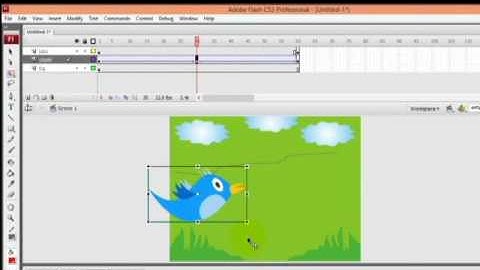 Tutorial Animasi Guide dan Movie clip