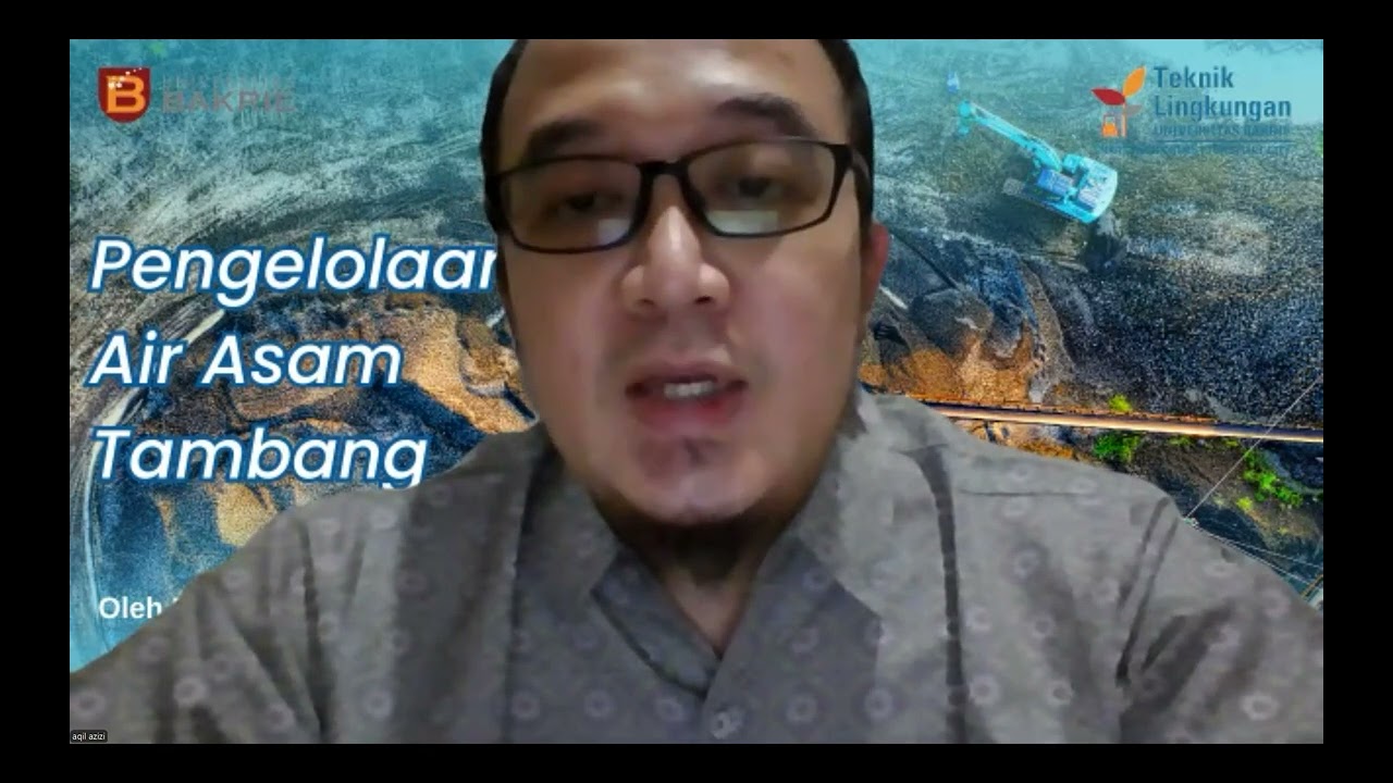 Kuliah Umum: Pengelolaan Air Asam Tambang