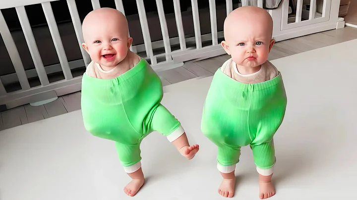 Twin Babies: Ultimate Cute & Funny Baby Moments Compilation - Funniest Babies Video || COOL PEACHY🍑