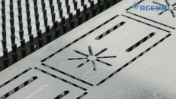 ACCURL CNC Turret Punch Press ES NT-30T Roxroth Servo System with Indexable Multi-tools