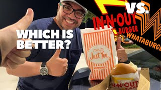 Whataburger vs. In-N-Out | Taste Test in Texas