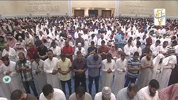 صلاة التراويح للشيخ ناصر القطامي ليلة 5 رمضان 1437 (ال عمران 92-النساء10)تلاوة خاشعة ومؤثرة