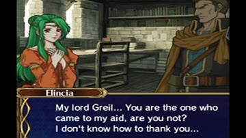 Fire Emblem: Path of Radiance Voiceover Playthrough (Chapter 5: MY NAME IS ELINCIA)