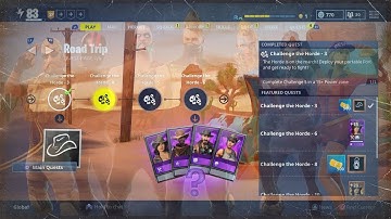 How To Understand Challenge The Horde (Very Quick Tutorial) Fortnite - Save The World