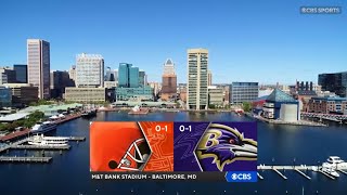 NFL on CBS intro | CLE@BAL | Week 2 | 9/14/2025