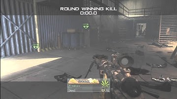 Mw2 trickshot on Scrapyard