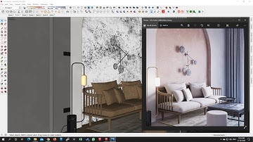 Interior Rendering Settings in Sketchup 2019 & Vray Next Tutorial #24 | Full Lighting & Render Setup