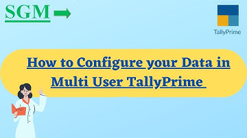 HOW TO CONFIGURE DATA IN MULTI USER TALLY PRIME