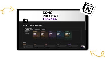 Notion Song Project Tracker: My Ultimate Music Setup! (Must Have in 2025)