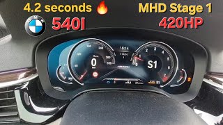 BMW 540i G30 B58 MHD stage 1 0100