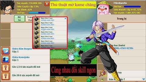 Ngọc Rồng Online - Liệu đây có phải thủ thuật mở skill 2 ? - Ước đổi skill đệ sự kiện halloween!