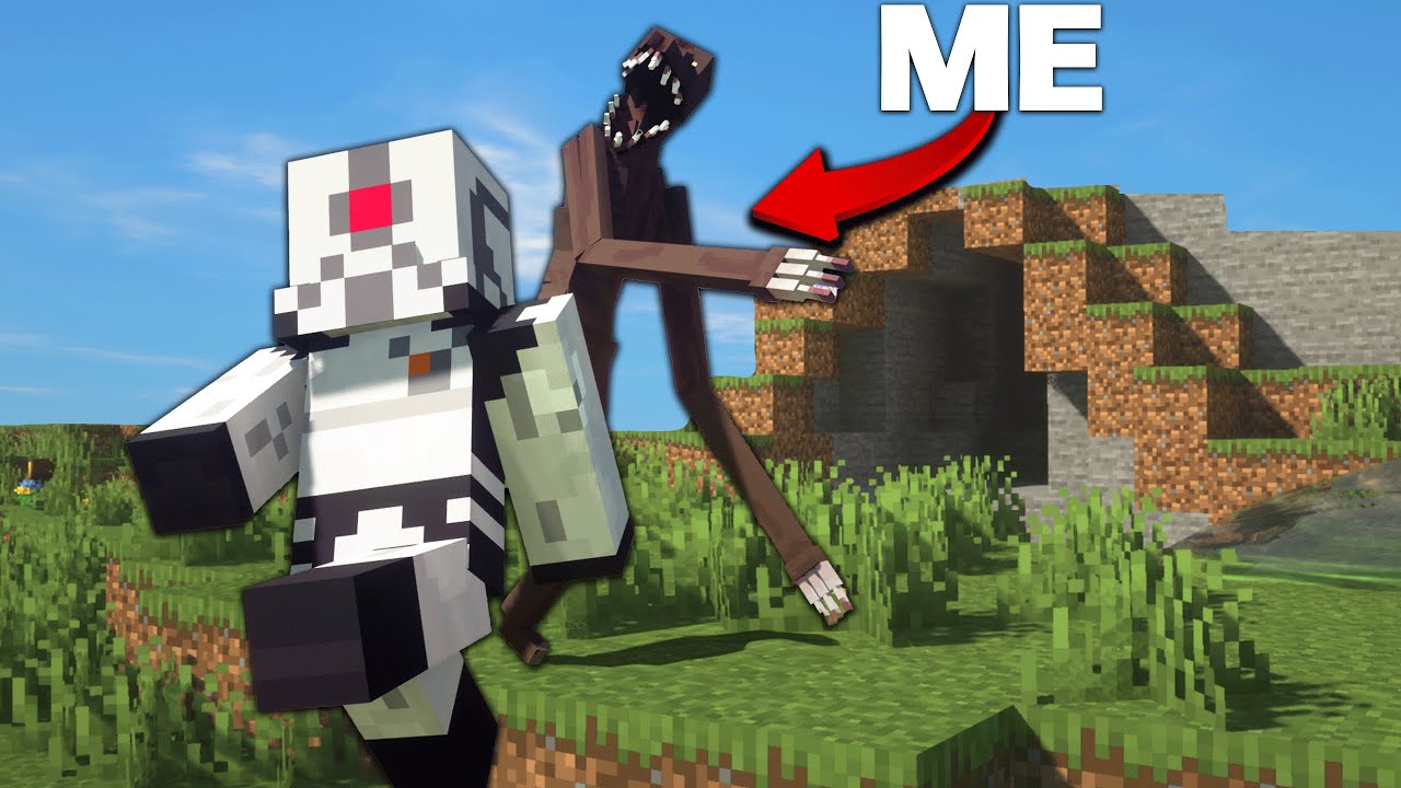 TERRORIZING my friends as MONSTERS in MINECRAFT!