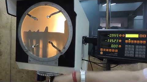 Profile Projector Operating Video