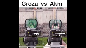 AKM vs GROZA||subscribe to my channel for more videos#youtubesher #shorts #mdkaifgamer1#youtubeshort