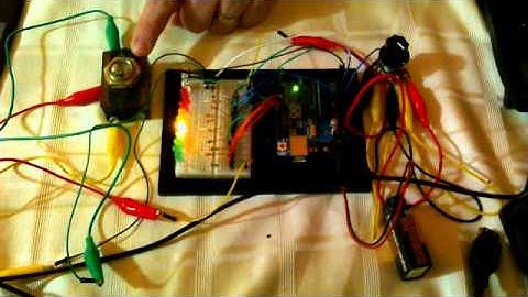 Arduino Project - light sweep with a bunch of LEDs