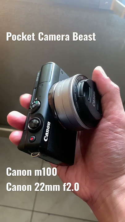 Minimal Pocket Camera Setup | CANON EOS M100