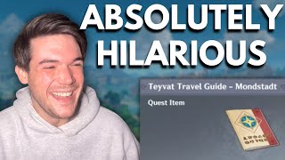 The Teyvat Travel Guide Volume 1: Story In Your Inventory