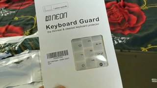 unboxing and applying neon exim keyboard protector for ASUS R558UQ laptop screenshot 5