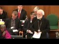 Archbishop Rowan Williams speaks on women bishops