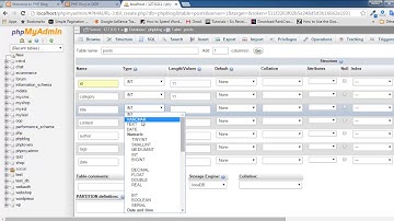 PHP OOP Part 18/36) Blog Project Creating Database and Tables In Hindi / Urdu