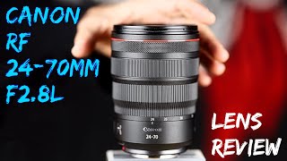 Canon RF 24-70mm F2.8L IS USM Lens Review! Mounted on a R6!