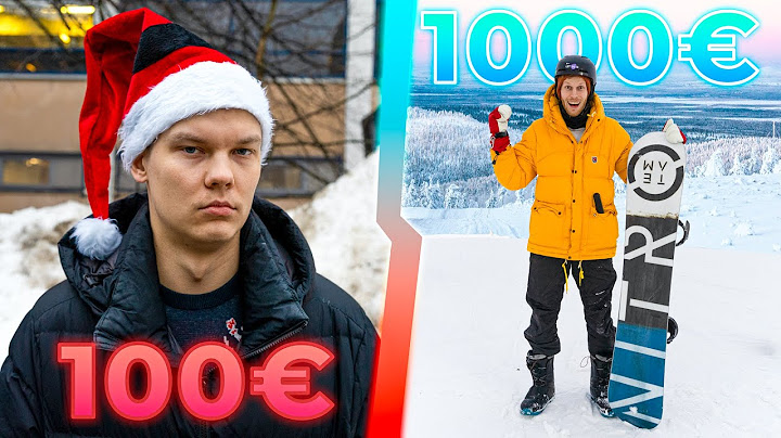 Pikkujoulut 100€ ja 1000€ budjetilla!