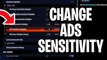 How To Change Controller And ADS Sensitivity In COD Black Ops 7 - Full Guide