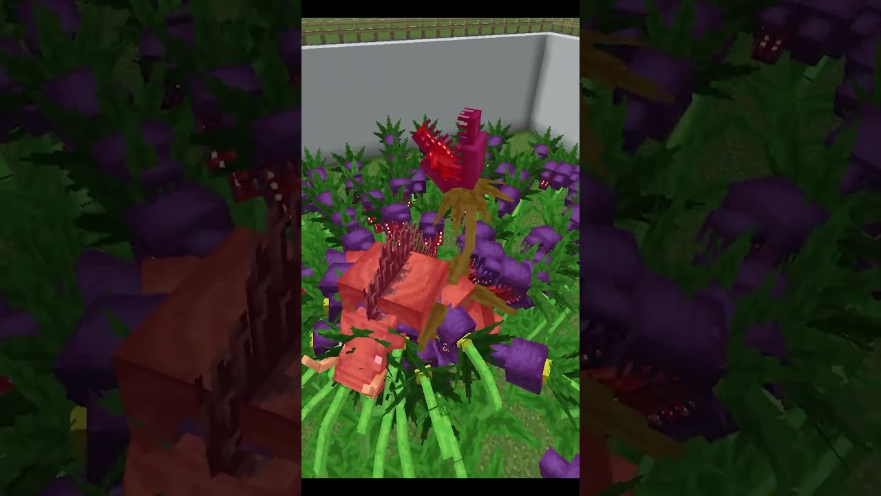 100 Foliaath vs Mutant Hoglin [Minecraft Mob Battle] 