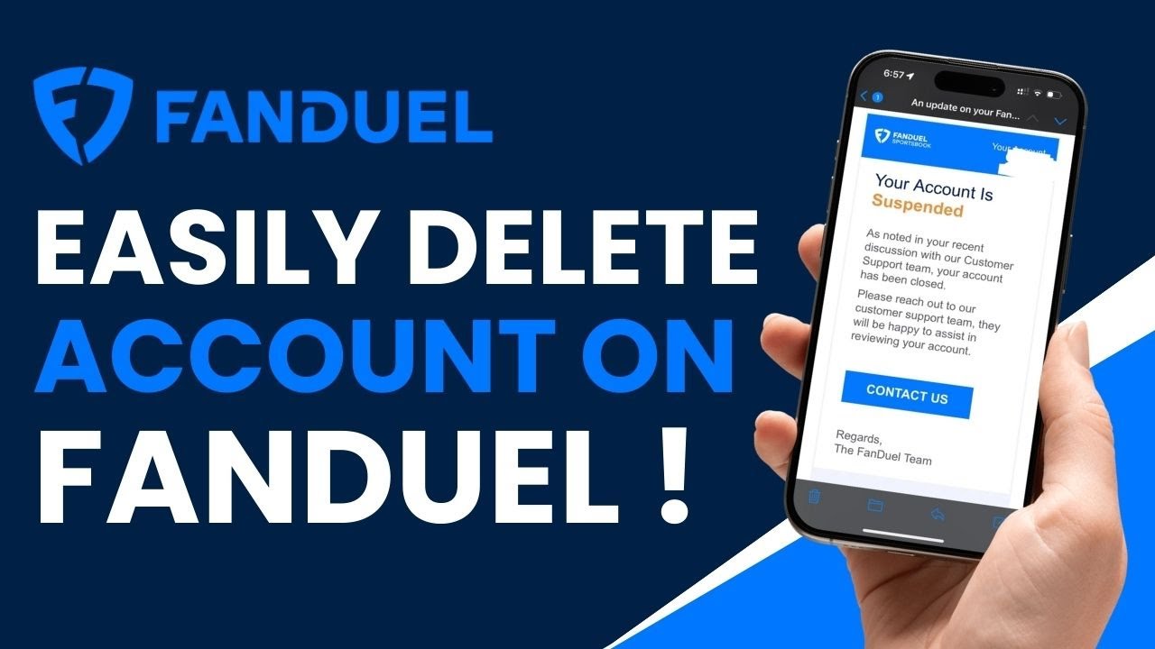 How to Delete FanDuel Account | Steps to Close FanDuel Account - YouTube