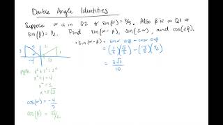 Celebrity Section 5 3 Double Angle Identites Net Worth