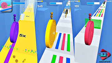 Layers Roll All Level Game Mobile Walkthrough Gaming Newtrailer Update Gameplay iOS,Android HD