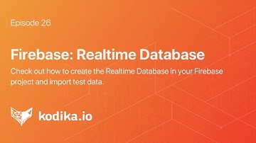 26-Firebase:Realtime Database | Kodika iOS App Builder